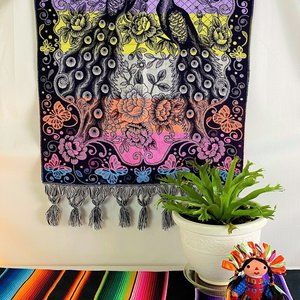 Peacock Rebozo/Shawl